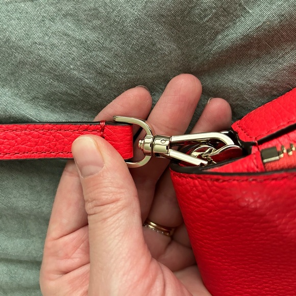 EUC Kate Spade Convertible Hot Pink Crossbody - Picture 9 of 12